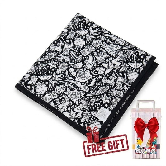 Coloring Blanket DIY
